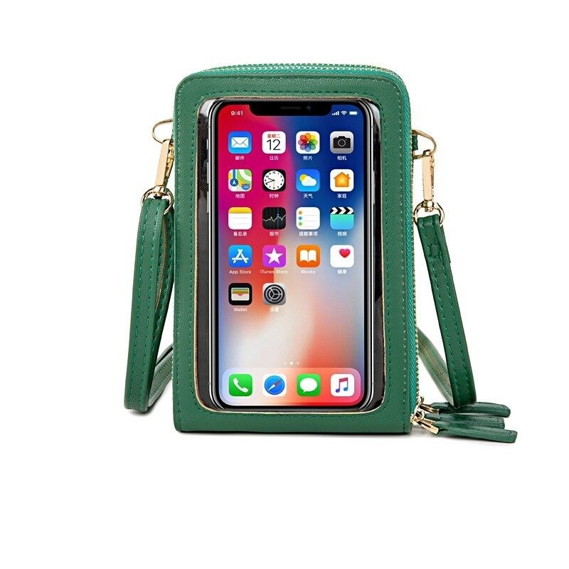 Cell Phone Pocket - Shoulder Bags - LeatherBags