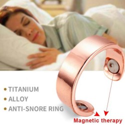 Anti Snoring Device - Anel ajustado - magnético Terapia