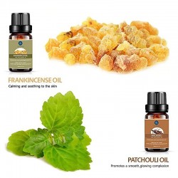 Óleos essenciais para difusor / umidificador / massagem / aromaterapia - 10ml - 16 peças