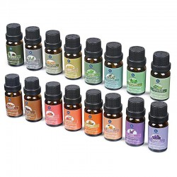 Óleos essenciais para difusor / umidificador / massagem / aromaterapia - 10ml - 16 peças