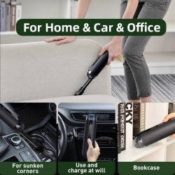 Portátil - carro - Aspirador - Wireless - Recarregável
