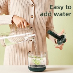 Humidifier de ar - Recarregável - óleo essencial - verde - branco