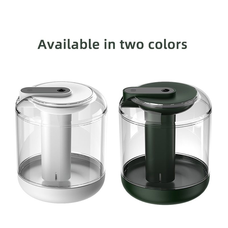 Humidifier de ar - Recarregável - óleo essencial - verde - branco Humidifier de ar - Recarregável - óleo essencial - verde - branco