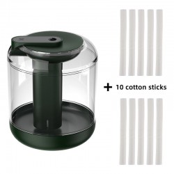Humidifier de ar - Recarregável - óleo essencial - verde - branco