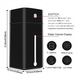 Ar Humidifier - 1000ml - Mist Maker
