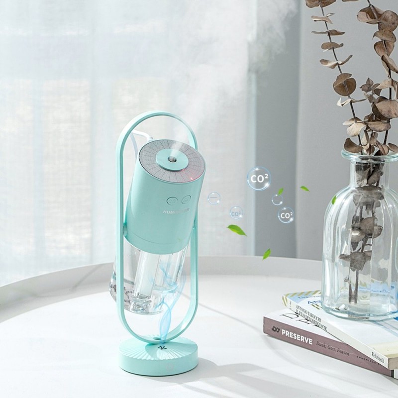 Air Ion Humidifier - 200ML - Ultrasonic - 7 luzes de cor