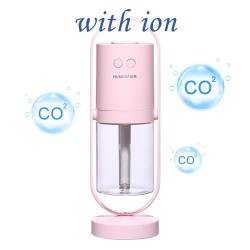 Air Ion Humidifier - 200ML - Ultrasonic - 7 luzes de cor