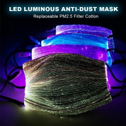 LED - Luminosa - Anti-Dust - Máscara - 1Pc
