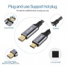 USB - Tipo C para Mini - Cabo da porta da exposição - Conversor- Macbook - Huawei Mate 10