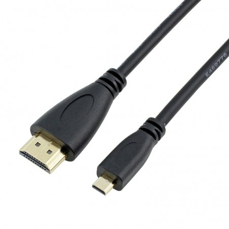 Cabo Micro HDMI para HDMI - 1080P - Adaptador Masculino -Male