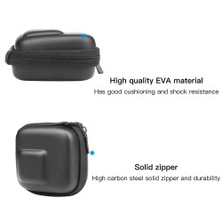 GoPro Hero - 9 / 8 / 7 / 5 - Preto - Mini - Protetor - Caixa de armazenamento