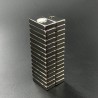 N35 Ímãs de neodímio - bloco ímã forte 20 * 10 * 4mm com furo de 4mm - 10 peças