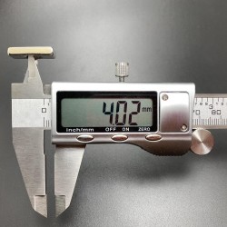 N35 Ímãs de neodímio - bloco ímã forte 20 * 10 * 4mm com furo de 4mm - 10 peças