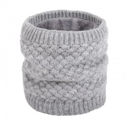 Cachecol de malha redonda quente - unisex