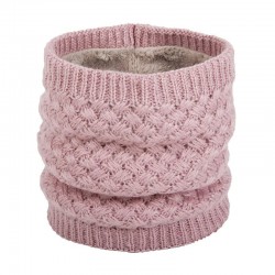 Cachecol de malha redonda quente - unisex