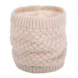 Cachecol de malha redonda quente - unisex