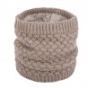 Cachecol de malha redonda quente - unisex