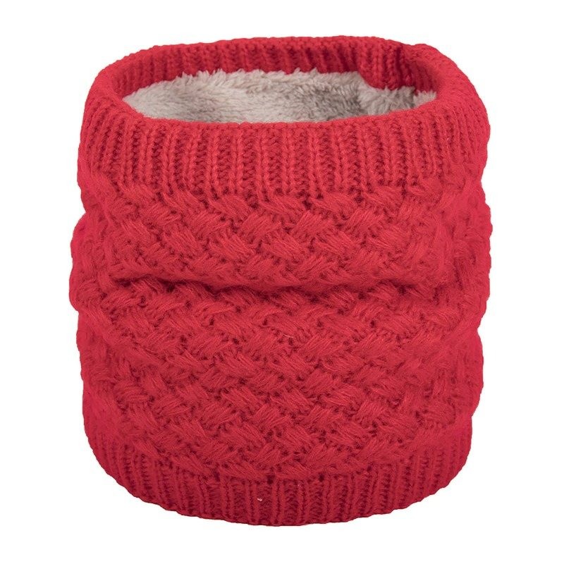 Cachecol de malha redonda quente - unisex
