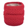Cachecol de malha redonda quente - unisex