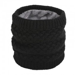 Cachecol de malha redonda quente - unisex
