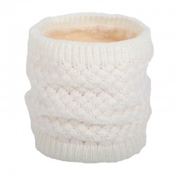 Cachecol de malha redonda quente - unisex