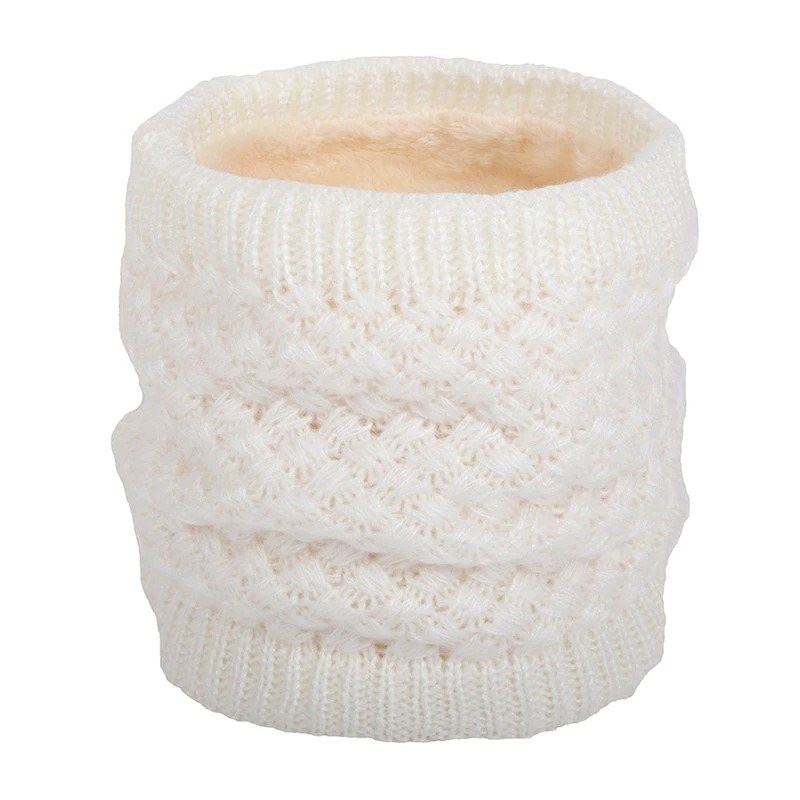 Cachecol de malha redonda quente - unisex