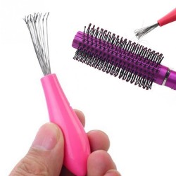escova de cabelo / limpador de pente - mini garfos de remoção de cabelo
