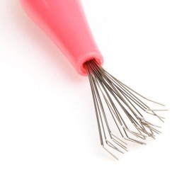 escova de cabelo / limpador de pente - mini garfos de remoção de cabelo
