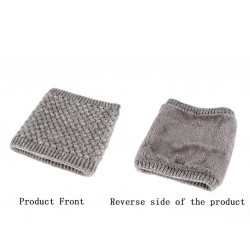 Cachecol de malha redonda quente - unisex
