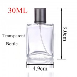 30ml - 50ml - Vidro fosco - Frascos de perfume