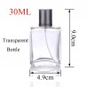 30ml - 50ml - Vidro fosco - Frascos de perfume