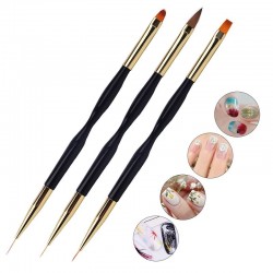 Double End - Nail Brush - Salon - Manicure ToolsBrushes