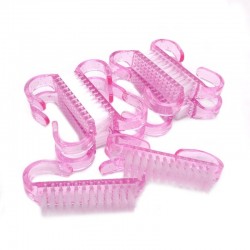 Pincel de unhas acrílico - 4 cores - Arte de unhas - 10 Pcs/Lot