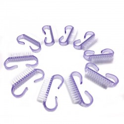 Pincel de unhas acrílico - 4 cores - Arte de unhas - 10 Pcs/Lot