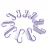 Pincel de unhas acrílico - 4 cores - Arte de unhas - 10 Pcs/Lot