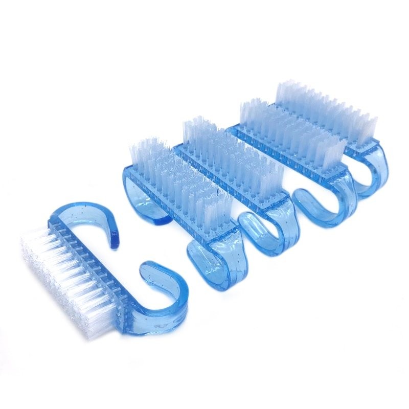 Pincel de unhas acrílico - 4 cores - Arte de unhas - 10 Pcs/Lot