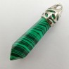 pingente de coluna de pedra - para jóias / colares fazendo - lapis - malachite - aventurine - arenito - cristal - opal