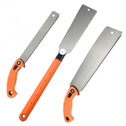 Dentes de 3 bordas - serra de mão - para jardim / poda / madeira / PVC / corte de plástico