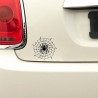 Spider on a spider web - car stickerStickers