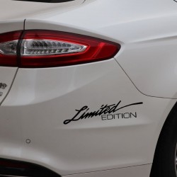 Edição limitada - autocolante de vinil