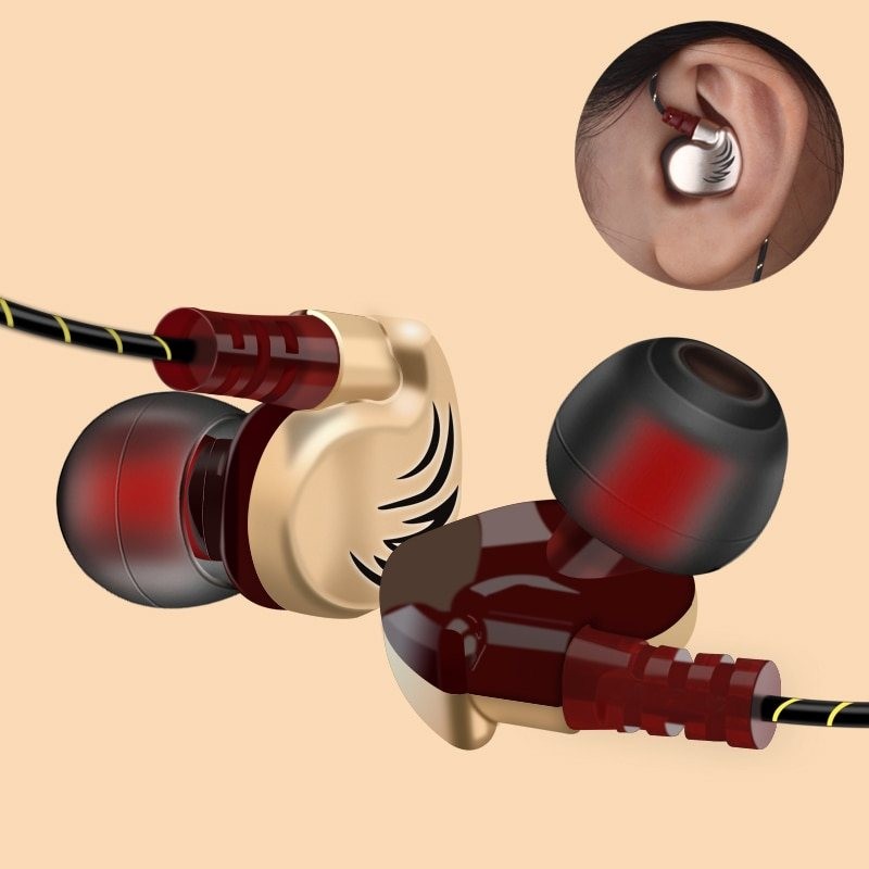 3.5mm - fones de ouvido esportivos - com fio - super baixo - fone de ouvido com microfone