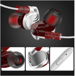 3.5mm - fones de ouvido esportivos - com fio - super baixo - fone de ouvido com microfone