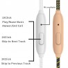 3.5mm - fones de ouvido esportivos - com fio - super baixo - fone de ouvido com microfone
