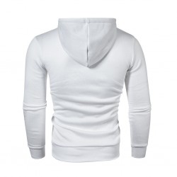 Warm hoodie with zipper - long sleeve - polka-dot printHoodies & Sweatshirt