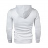 Warm hoodie with zipper - long sleeve - polka-dot printHoodies & Sweatshirt