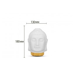 Buddha head - air humidifier - diffuser - night lamp - LED - 100mlHumidifiers