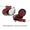 3.5mm - fones de ouvido esportivos - com fio - super baixo - fone de ouvido com microfone