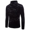 Warm turtleneck - sweater - shiny cottonHoodies & Sweatshirt