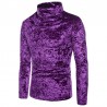 Warm turtleneck - sweater - shiny cottonHoodies & Sweatshirt