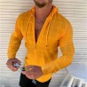 Long sleeve hoodie - with zipper - slimHoodies & Sweatshirt